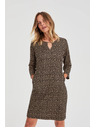 Moodo Crne haljine s blagim uzorkom Moodo
