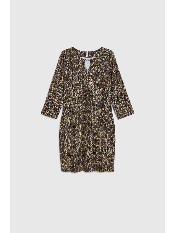 Moodo Crne haljine s blagim uzorkom Moodo