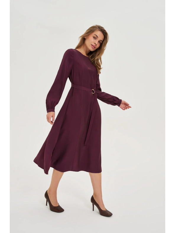 Moodo Bordo midi haljine Moodo