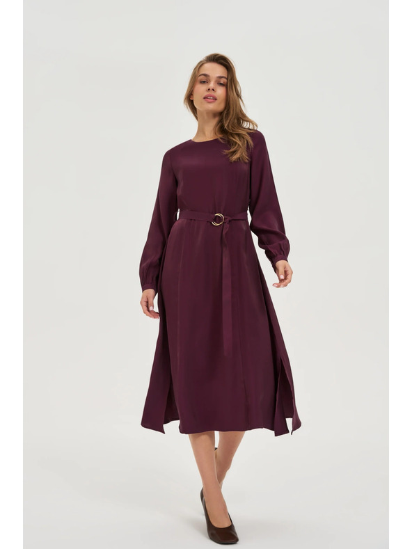 Moodo Bordo midi haljine Moodo