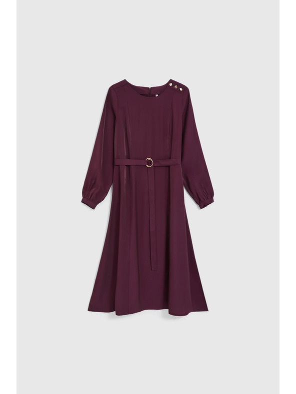 Moodo Bordo midi haljine Moodo