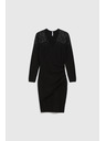 Moodo Uske crne haljine s ukrasnim detaljima Moodo