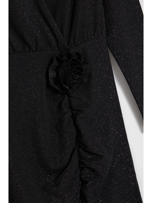 Moodo Crne maksi haljine s prorezom Moodo