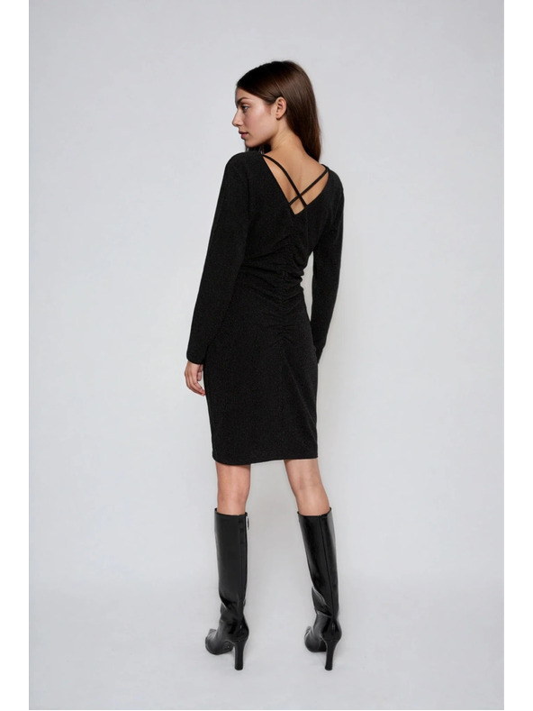 Moodo Uske crne haljine Moodo