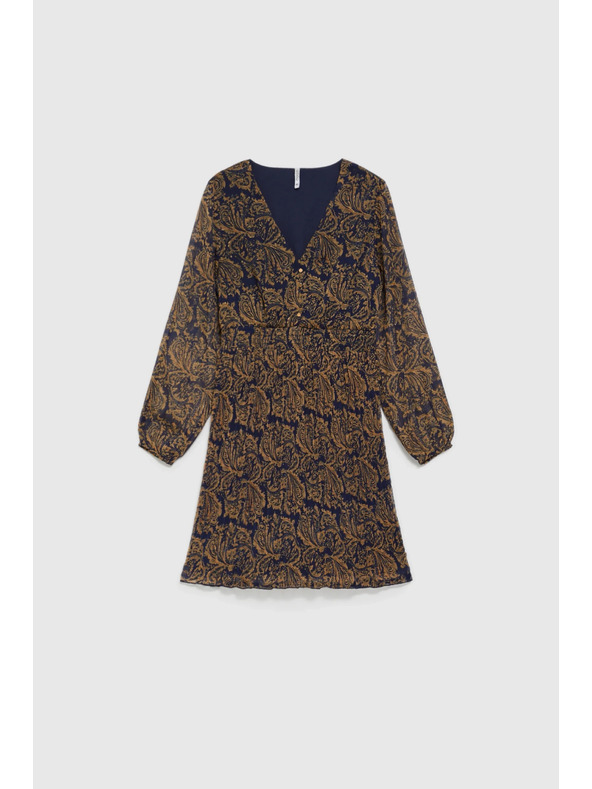 Moodo Uzorkovane haljine tamno plave Moodo