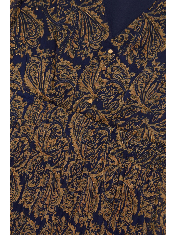 Moodo Uzorkovane haljine tamno plave Moodo