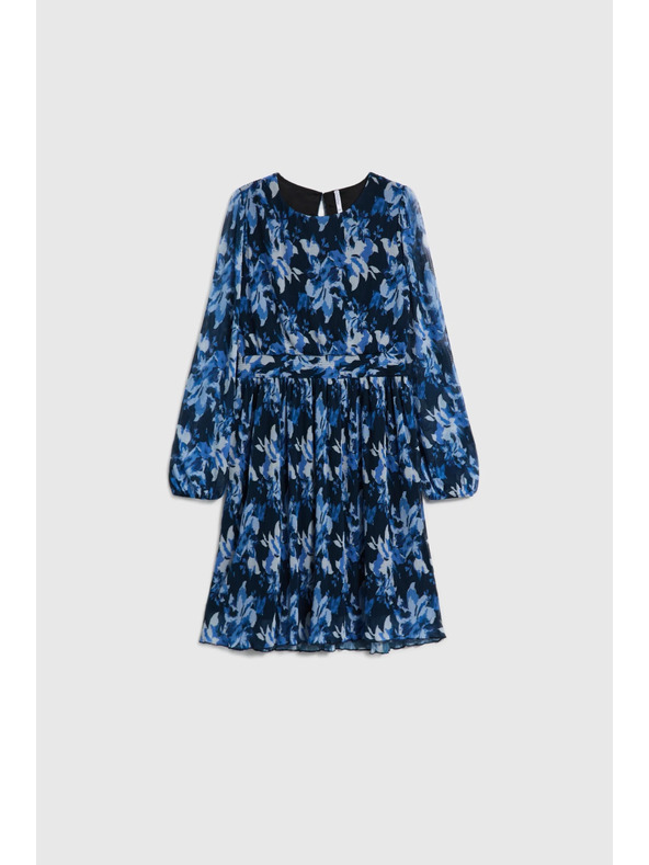 Moodo Plisirane haljine tamno plave Moodo