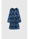 Moodo Plisirane haljine tamno plave Moodo