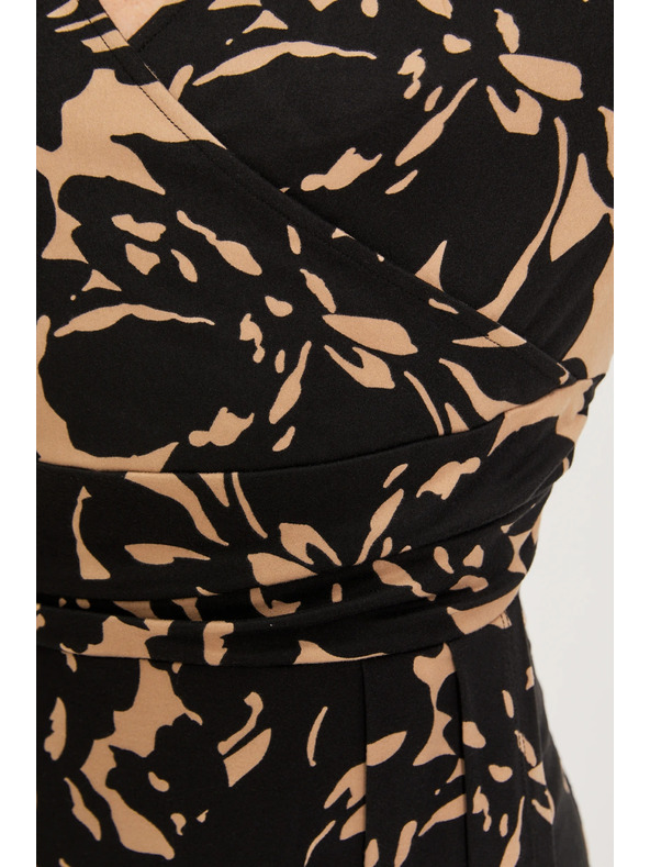 Moodo Uzorkovane crne haljine Moodo