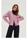 Moodo Ružičasti kardigan Moodo