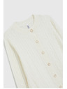 Moodo Pulover s ukrašenim pletenjem ecru Moodo