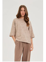 Moodo Pulover s kratkim rukavima bež Moodo