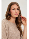 Moodo Pulover s kratkim rukavima bež Moodo