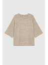 Moodo Pulover s kratkim rukavima bež Moodo