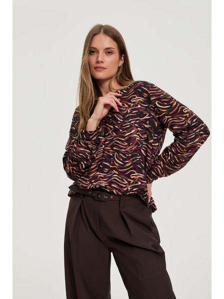 Moodo Pulover s dugim rukavima crni Moodo