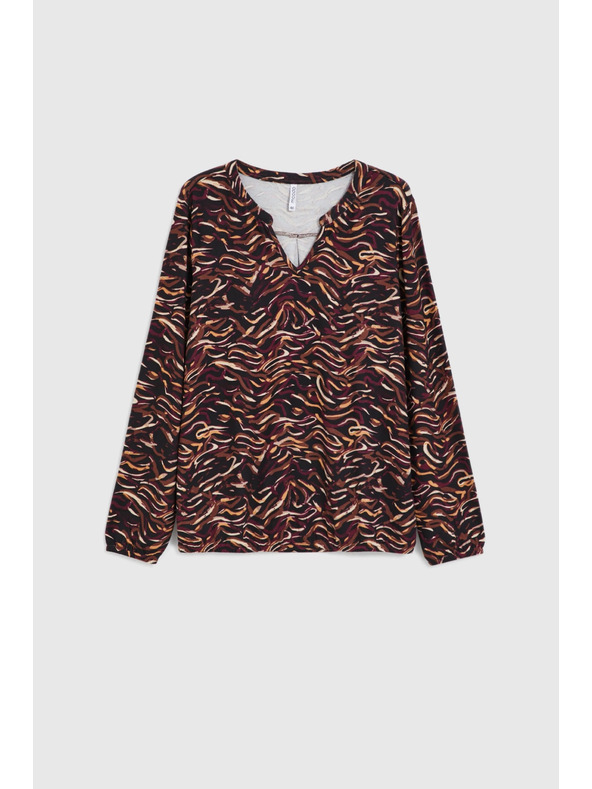 Moodo Pulover s dugim rukavima crni Moodo