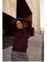 Moodo Glatki rollneck bordo Moodo