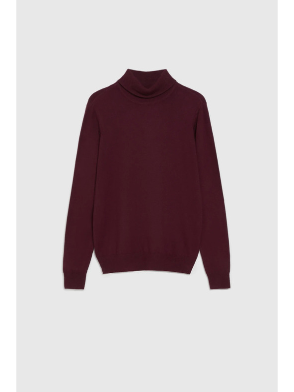 Moodo Glatki rollneck bordo Moodo
