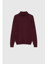 Moodo Glatki rollneck bordo Moodo