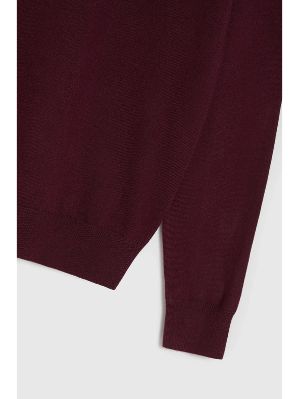 Moodo Glatki rollneck bordo Moodo