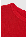 Moodo Crveni džemper s kratkim rukavima Moodo