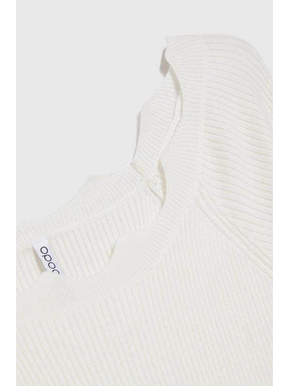 Moodo Uski bijeli džemper Moodo
