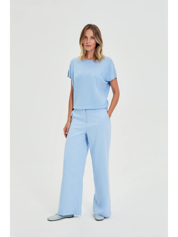 Moodo Tanki džemper plavi Moodo