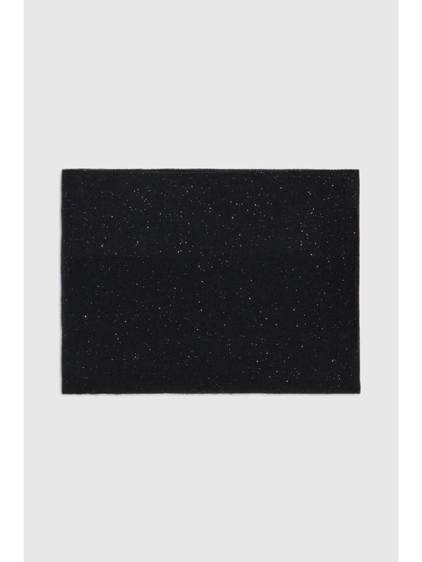 Moodo Glatki crni šal Moodo