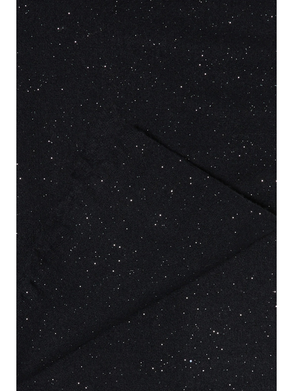 Moodo Glatki crni šal Moodo