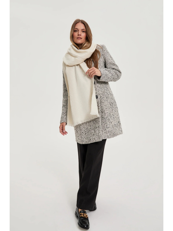 Moodo Glatki bež šal Moodo