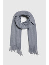 Moodo Šal s resicama sivi Moodo