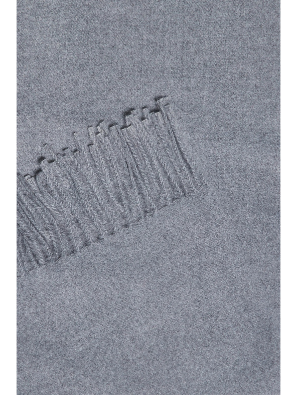 Moodo Šal s resicama sivi Moodo