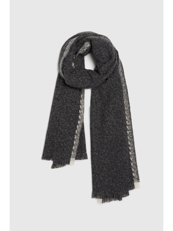 Moodo Gladak tamnosivi šal Moodo