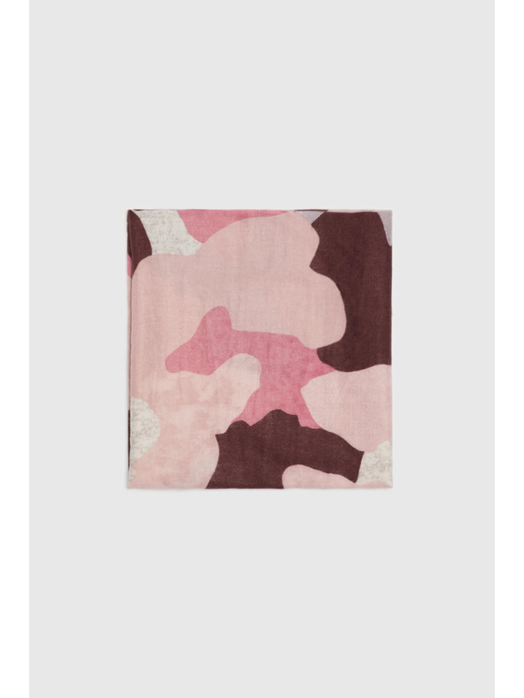 Moodo Uzorkovani šal bordo Moodo