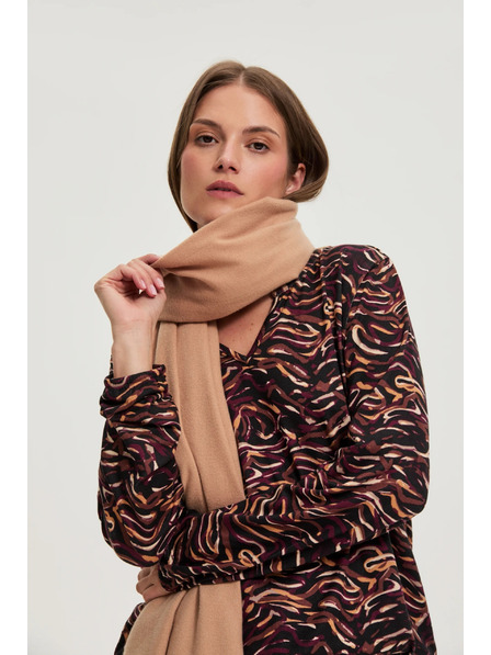 Moodo Šal s resicama bež Moodo