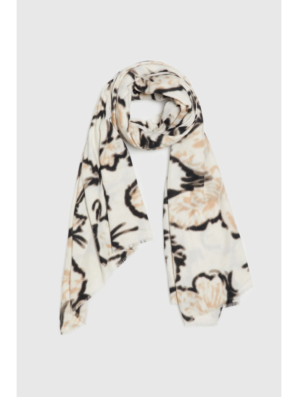 Moodo Uzorkovana marama bež Moodo