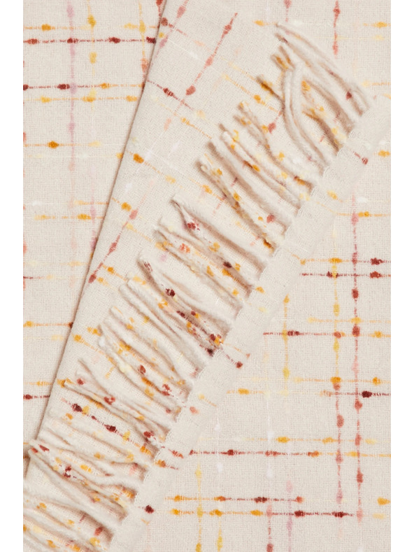 Moodo Šal s resicama ružičasti Moodo