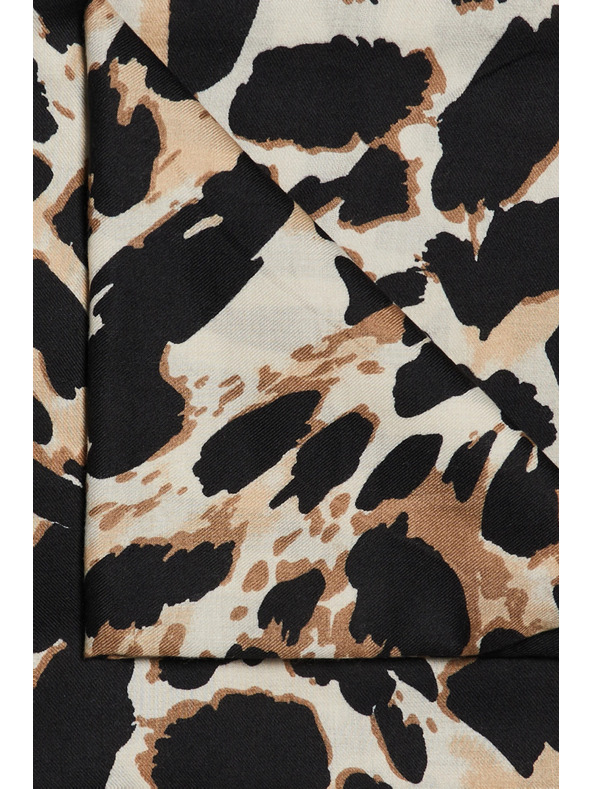 Moodo Šal sa životinjskim printom bež Moodo