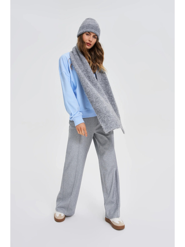 Moodo Šal s primjesom vune sivi Moodo