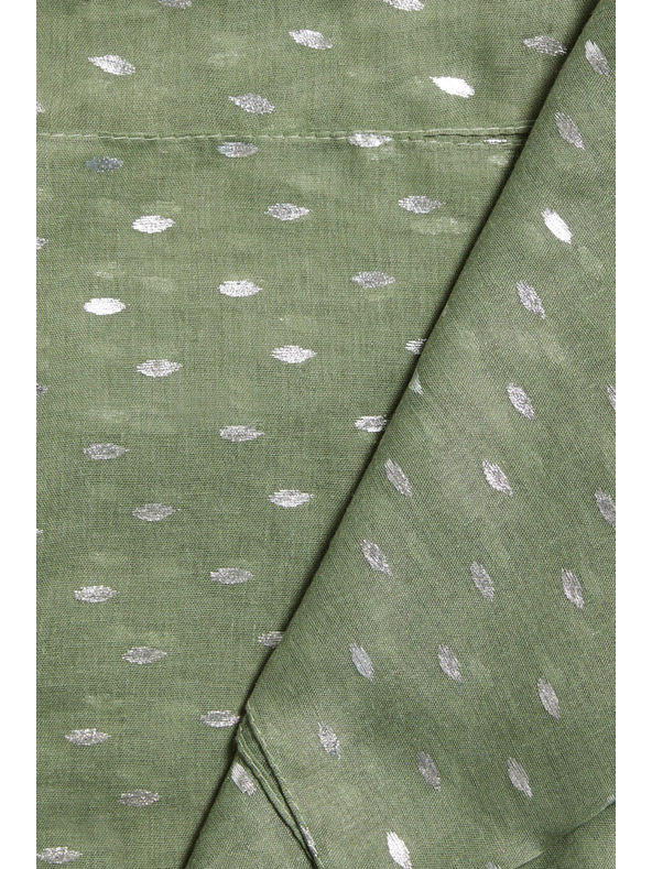 Moodo Šal s printom maslinasti Moodo