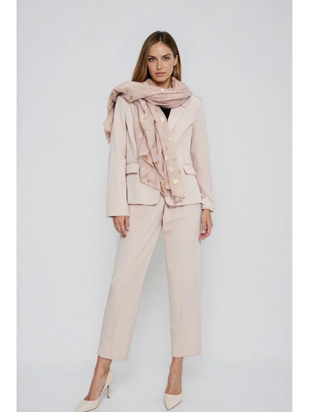 Moodo Šal s printom bež Moodo