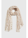 Moodo Šal s printom bež Moodo