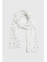Moodo Šal s printom bijeli Moodo