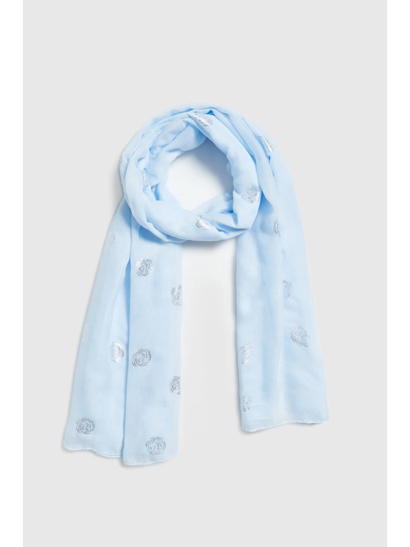 Moodo Šal s metalnimotiskom plavi Moodo