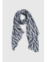 Moodo Šal s biljnim uzorkom tamnoplavi Moodo
