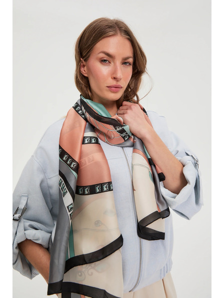 Moodo Šareni šal mentol Moodo