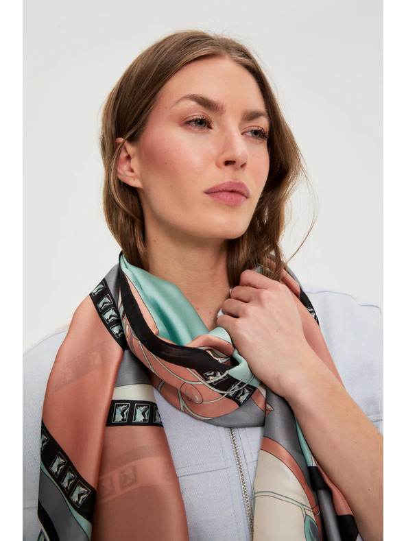 Moodo Šareni šal mentol Moodo