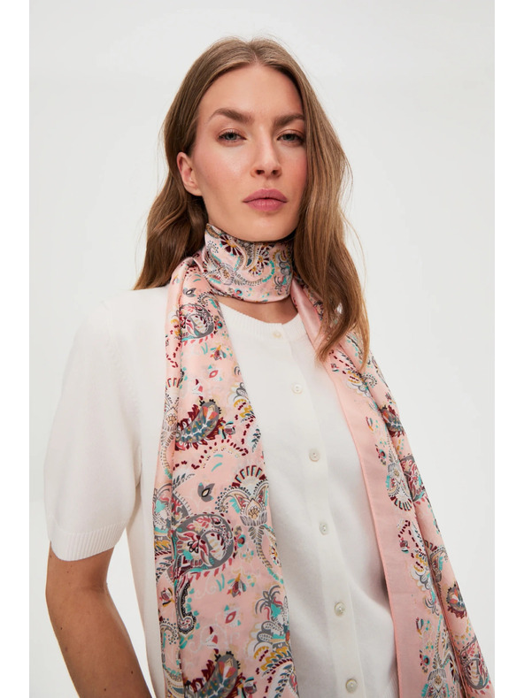 Moodo Šal sa šarom ružičasti Moodo