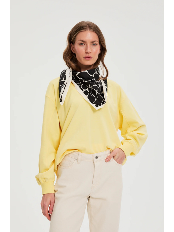 Moodo Šarena maramka crna Moodo