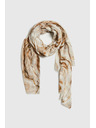 Moodo Šal u mramornom uzorku bež Moodo
